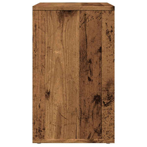 Side Table Παλιό ξύλο 50x30x50 cm Κατασκευασμένο ξύλο