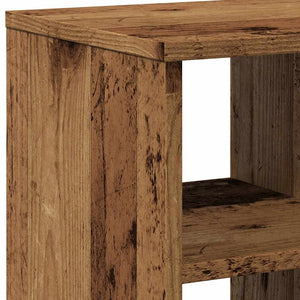 Side Table Παλιό ξύλο 50x30x50 cm Κατασκευασμένο ξύλο