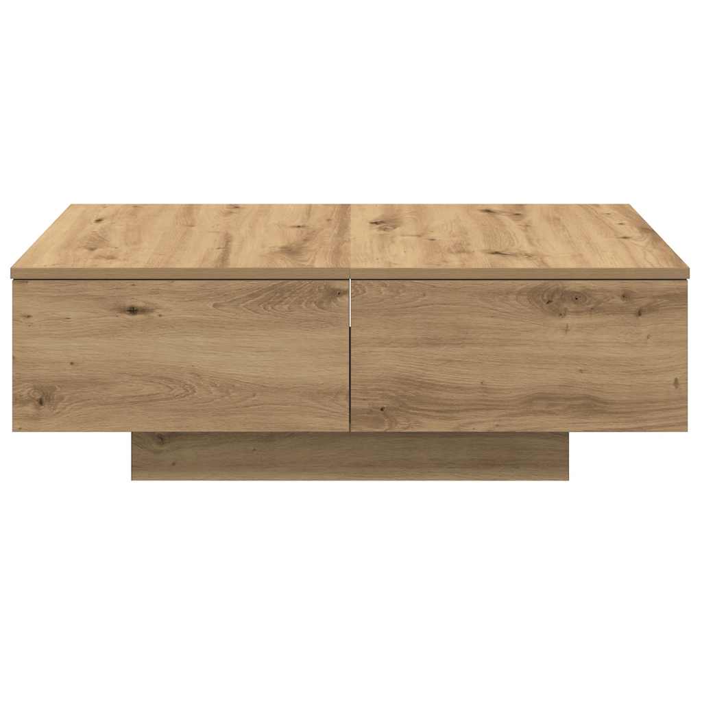 Τραπεζάκι Σαλονιού Artisan Δρυς 90x60x31 εκ. Επεξ. Ξύλο - Pakobazaar