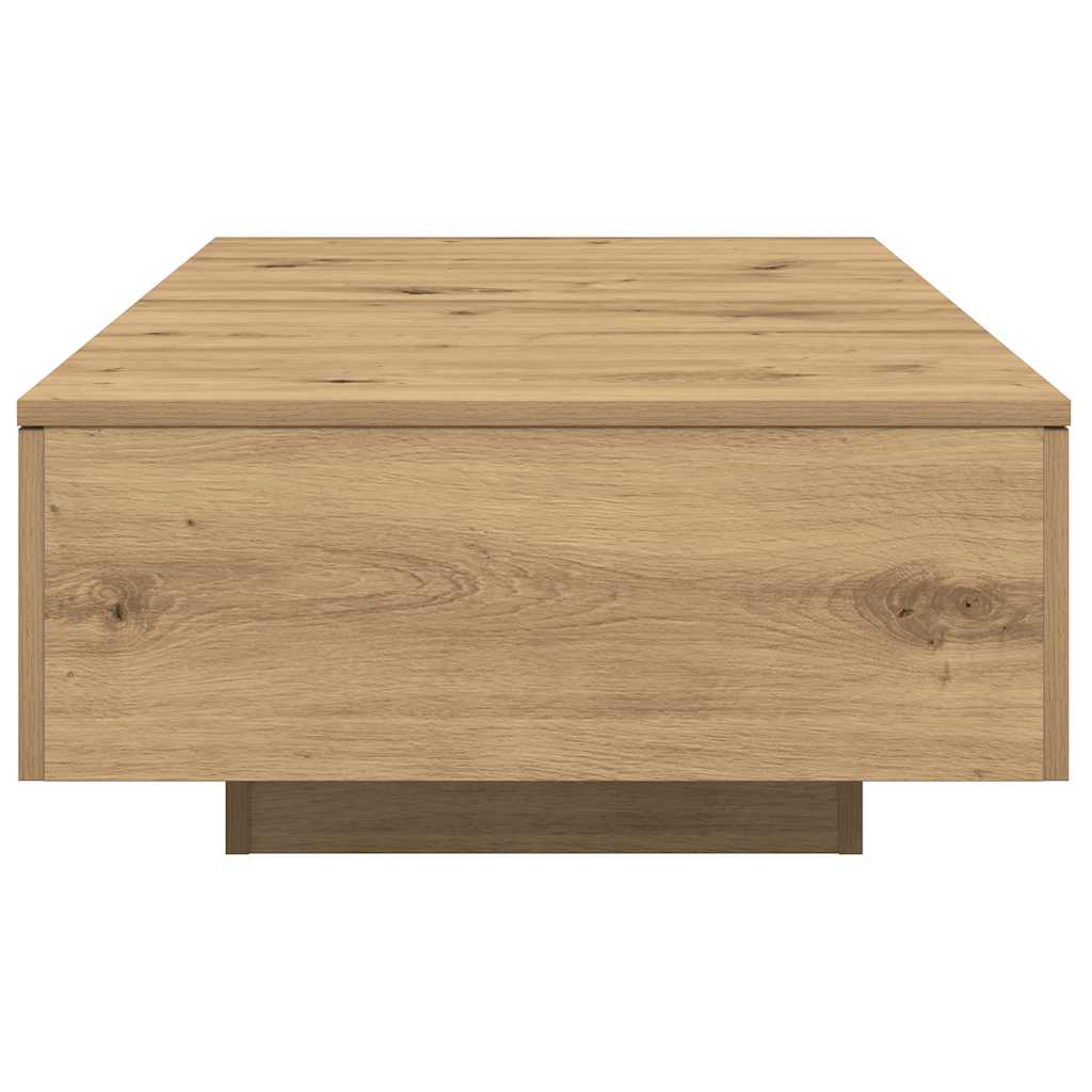 Τραπεζάκι Σαλονιού Artisan Δρυς 90x60x31 εκ. Επεξ. Ξύλο - Pakobazaar