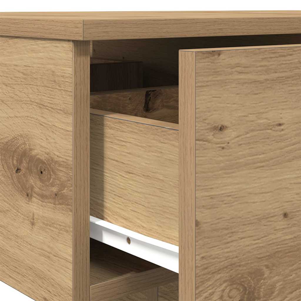 Τραπεζάκι Σαλονιού Artisan Δρυς 90x60x31 εκ. Επεξ. Ξύλο - Pakobazaar