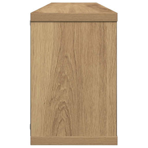 Ράφια κύβων τοίχου 2 τεμάχια Artisan Oak Κατασκευασμένο ξύλο - Pakobazaar