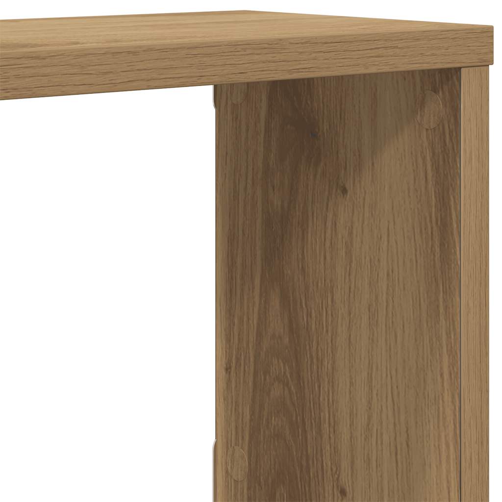 Ράφια κύβων τοίχου 2 τεμάχια Artisan Oak Κατασκευασμένο ξύλο - Pakobazaar