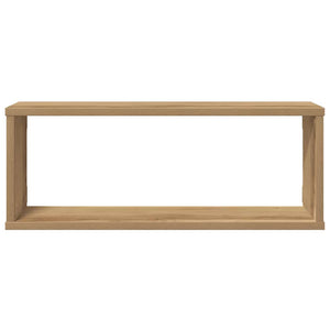 Ράφια κύβων τοίχου 4 τεμάχια Artisan Oak Κατασκευασμένο ξύλο - Pakobazaar
