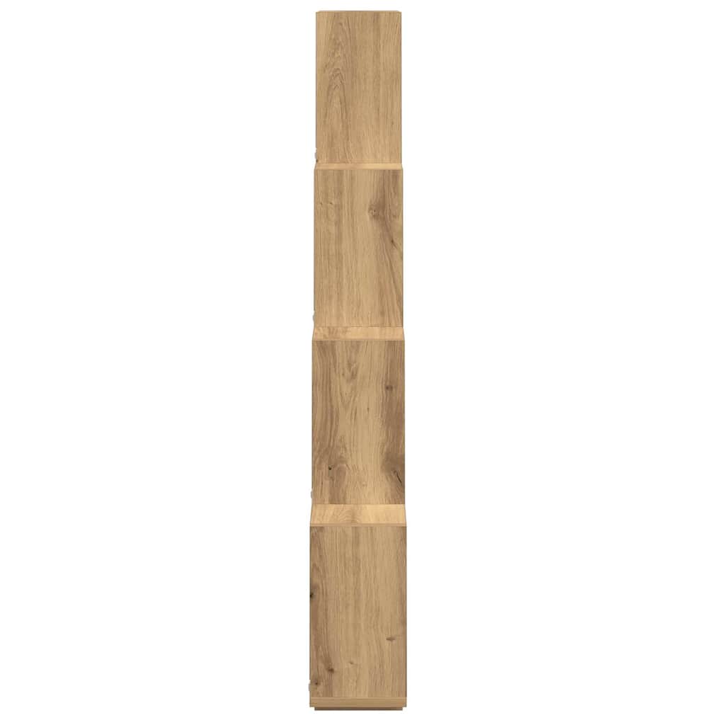 Ράφι κύβος τοίχου Artisan Oak 90x15x119,5cm Κατασκευασμένο ξύλο
