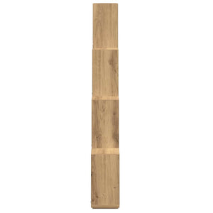 Ράφι κύβος τοίχου Artisan Oak 90x15x119,5cm Κατασκευασμένο ξύλο