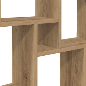Ράφι κύβος τοίχου Artisan Oak 90x15x119,5cm Κατασκευασμένο ξύλο