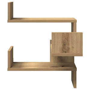 Γωνιακό ράφι τοίχου Δρυς τεχνίτης 40x40x49,5 cm - Pakobazaar