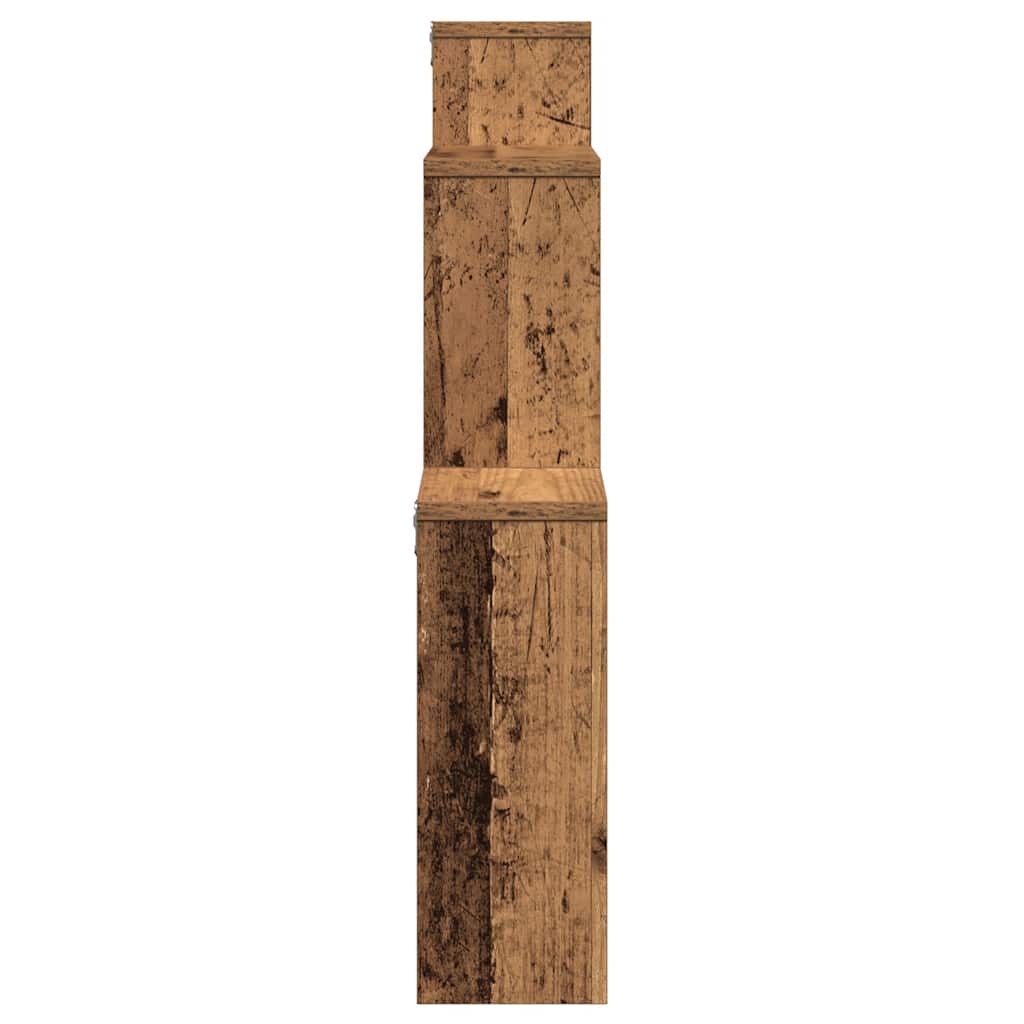 Ράφι τοίχου Παλιό ξύλο 80x15x78,5 cm Κατασκευασμένο ξύλο