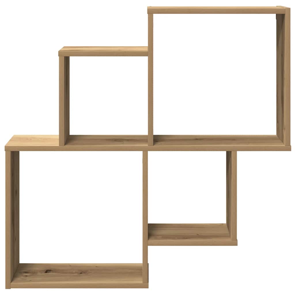 Ράφι τοίχου Artisan Oak 80x15x78,5 cm Κατασκευασμένο ξύλο