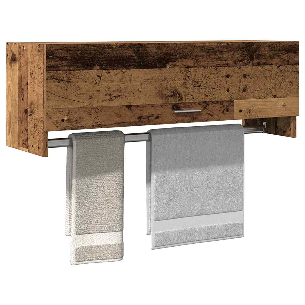 Ντουλάπα Παλαιό ξύλο 100x32,5x35 cm Ξύλινο μηχανουργικό ξύλο - Pakobazaar