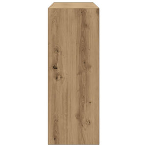 Τραπέζι Κονσόλα Αρτισιανή Δρυς 78x30x80 εκ Επεξεργασμένο Ξύλο