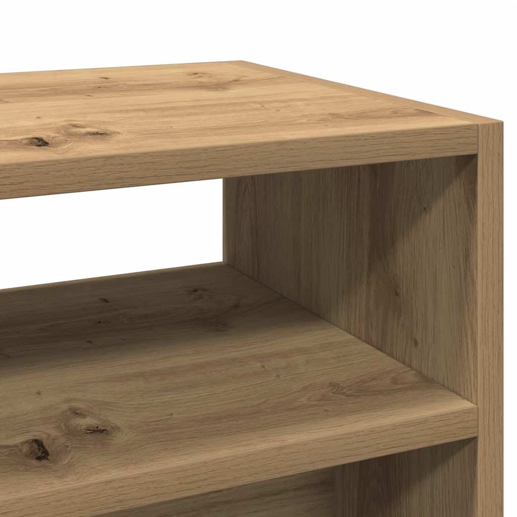Τραπέζι Κονσόλα Αρτισιανή Δρυς 78x30x80 εκ Επεξεργασμένο Ξύλο