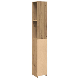 Ντουλάπι μπάνιου Δρυς τεχνίτης 25x25x170 cm Κατασκευασμένο ξύλο - Pakobazaar