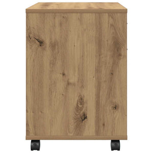 Τροχήλατο ντουλάπι Artisan Oak 45x38x54 cm Κατασκευασμένο ξύλο - Pakobazaar
