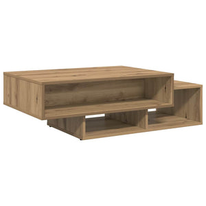 Τραπεζάκι Σαλονιού Artisan Δρυς 105x55x32 εκ Επεξεργασμένο Ξύλο - Pakobazaar