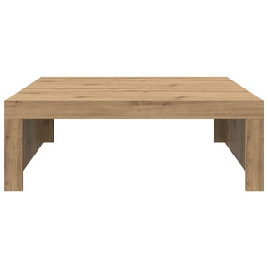 Τραπεζάκι Σαλονιού Artisan Δρυς 100x100x35 εκ. Επεξ. Ξύλο