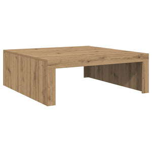 Τραπεζάκι Σαλονιού Artisan Δρυς 100x100x35 εκ. Επεξ. Ξύλο