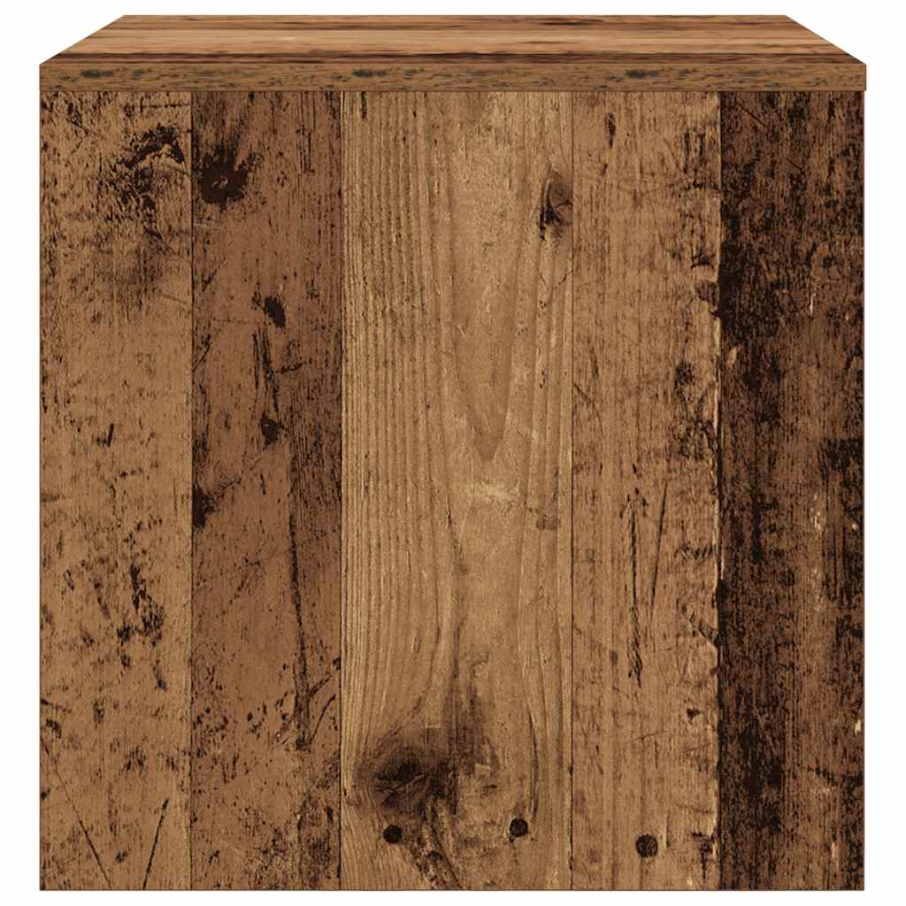 Τραπεζάκια Ζιγκόν 3 τεμ. Παλαιό Ξύλο από Επεξεργασμένο Ξύλο - Pakobazaar