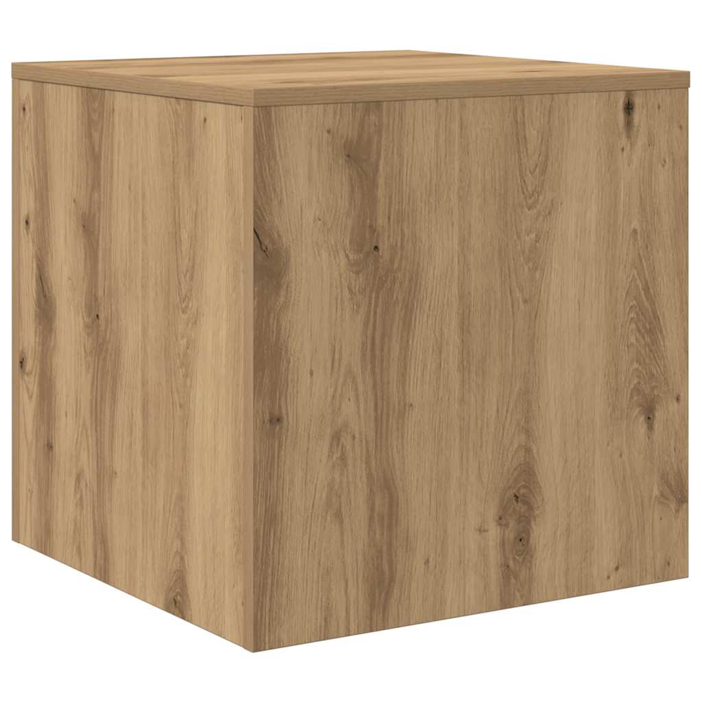 Τραπεζάκια Ζιγκόν 3 τεμ. Αρτισιανή Δρυς από Επεξεργασμένο Ξύλο