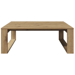 Τραπεζάκι Σαλονιού Artisan Δρυς 100x100x35 εκ. Επεξ. Ξύλο