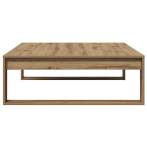 Τραπεζάκι Σαλονιού Artisan Δρυς 100x100x35 εκ. Επεξ. Ξύλο