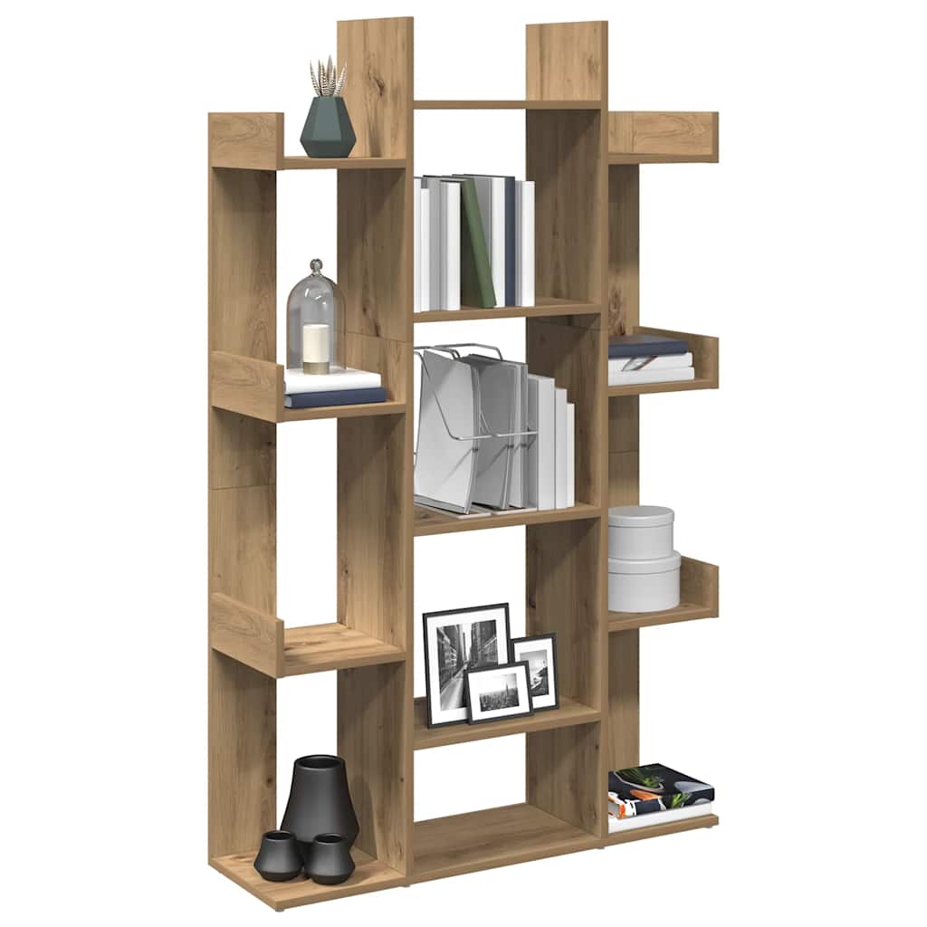 Ντουλάπι βιβλίων Artisan Oak 86x25,5x140 cm Ξύλο μηχανής - Pakobazaar