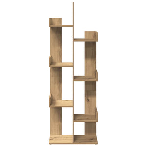 Βιβλιοθήκη Αρτισιανή Δρυς 48x25,5x140 εκ. Επεξεργ. Ξύλο - Pakobazaar