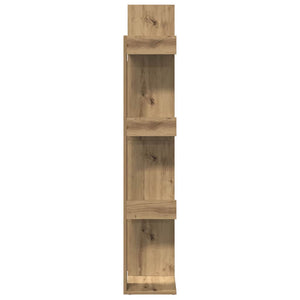 Βιβλιοθήκη Αρτισιανή Δρυς 48x25,5x140 εκ. Επεξεργ. Ξύλο - Pakobazaar