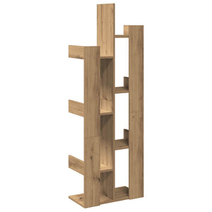 Βιβλιοθήκη Αρτισιανή Δρυς 48x25,5x140 εκ. Επεξεργ. Ξύλο - Pakobazaar