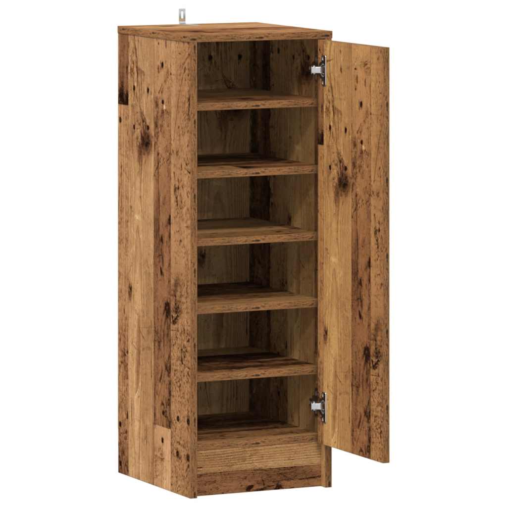 Ντουλάπι παπουτσιών Artisan Oak 32x35x92 cm Κατασκευασμένο ξύλο