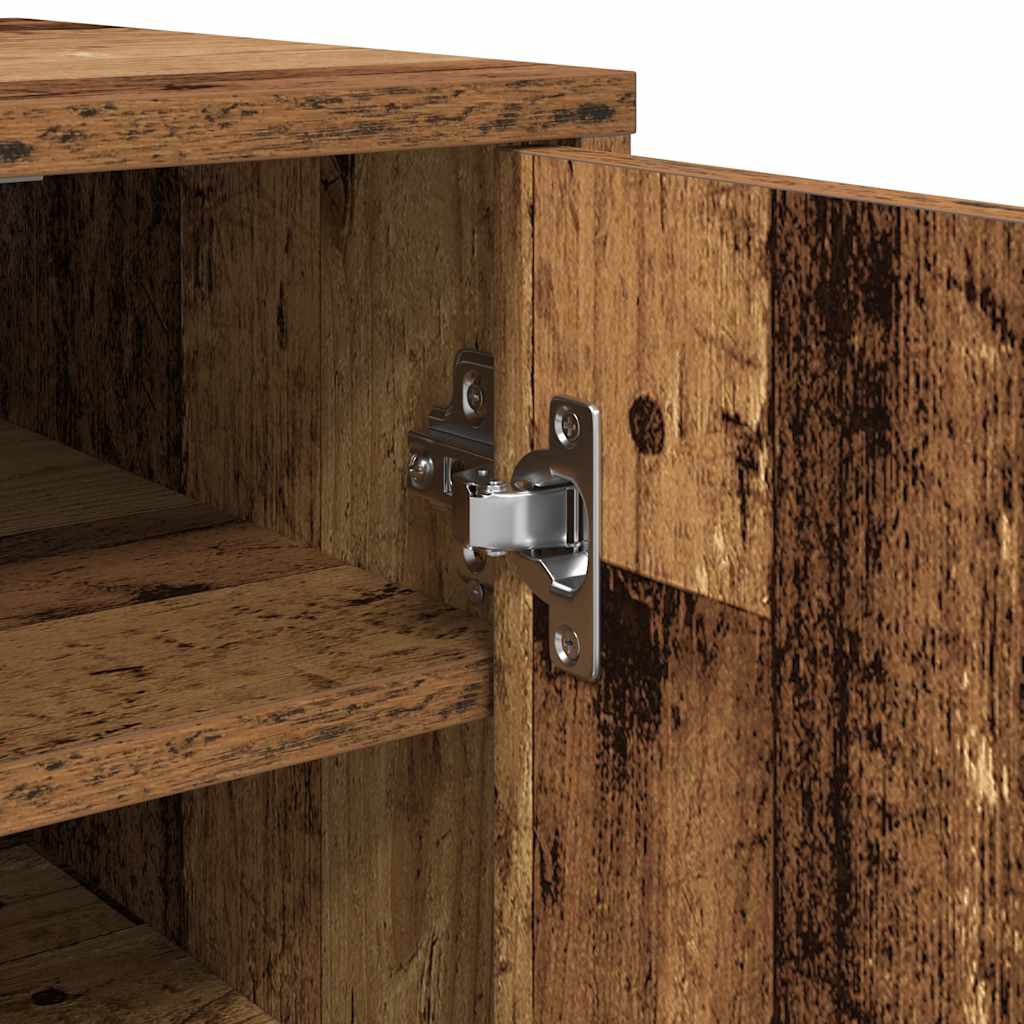 Ντουλάπι παπουτσιών Artisan Oak 32x35x92 cm Κατασκευασμένο ξύλο