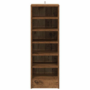 ντουλάπι παπουτσιών  Παλιό ξύλο 32x35x92 cm Κατασκευασμένο ξύλο
