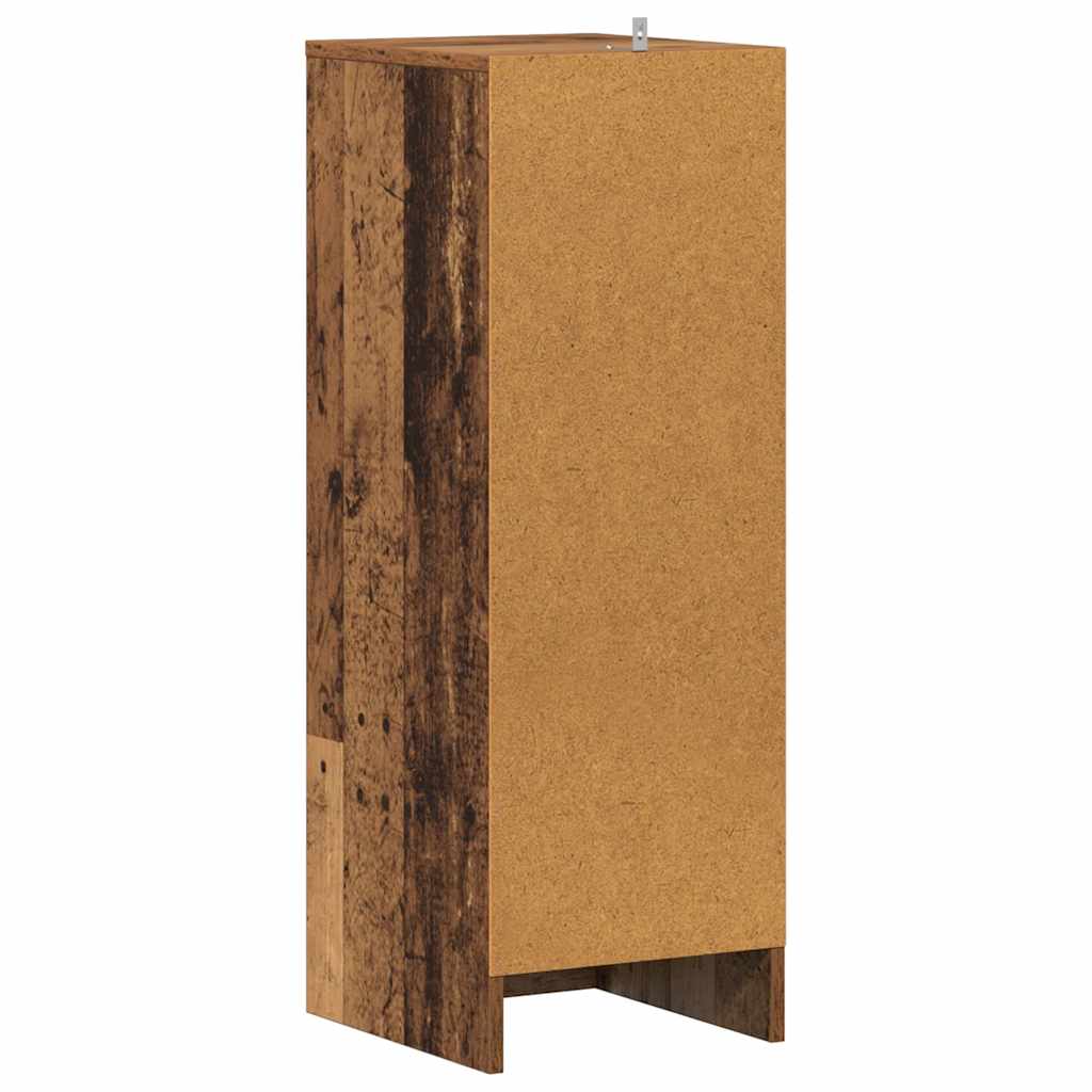 ντουλάπι παπουτσιών  Παλιό ξύλο 32x35x92 cm Κατασκευασμένο ξύλο