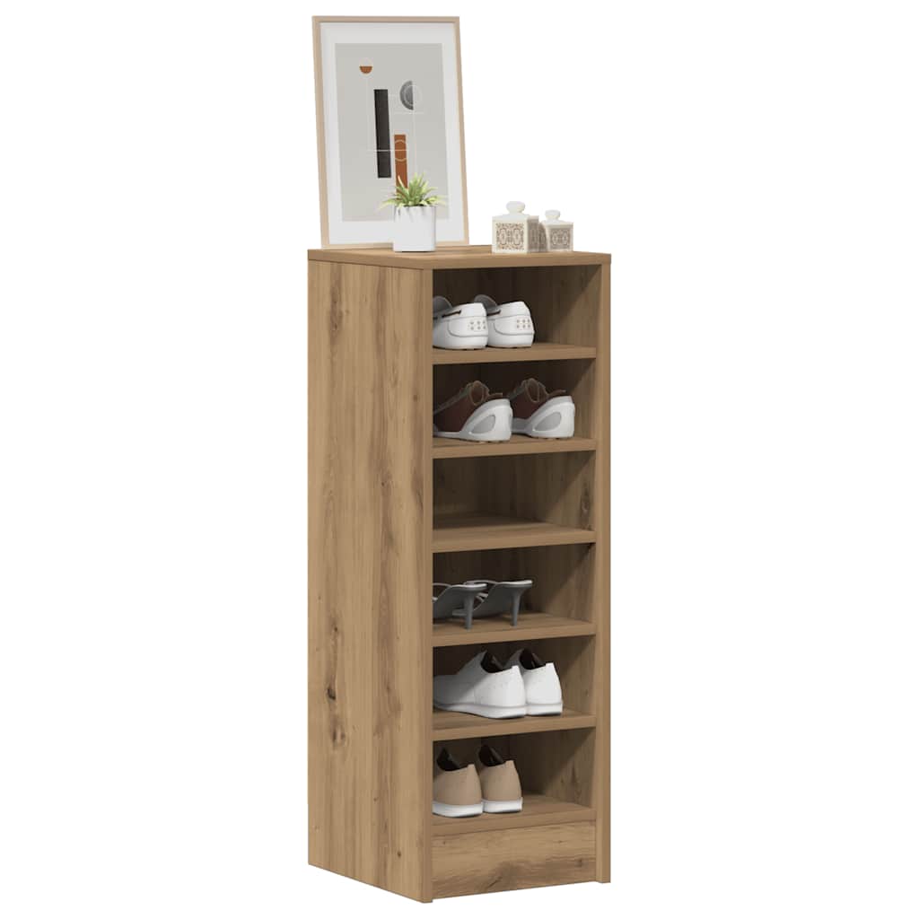 Ντουλάπι παπουτσιών Artisan Oak 32x35x92 cm Κατασκευασμένο ξύλο
