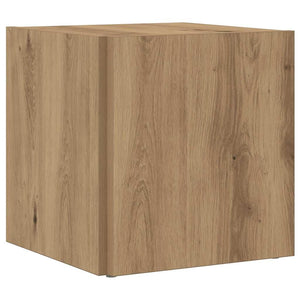 Βοηθητικό Τραπέζι Αρτισιανή Δρυς 33x33x34 εκ. Επεξ. Ξύλο