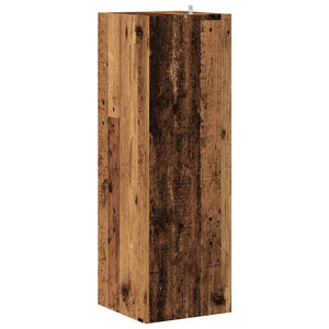 Γωνιακό ντουλάπι παλιό ξύλο 33x33x100 cm Ξύλο μηχανής - Pakobazaar