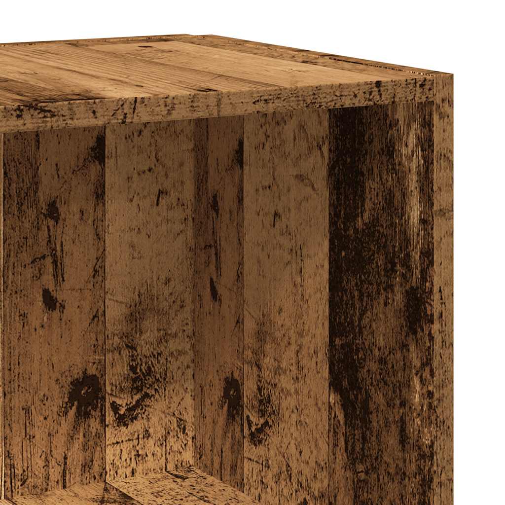 Γωνιακό ντουλάπι παλιό ξύλο 33x33x100 cm Ξύλο μηχανής - Pakobazaar