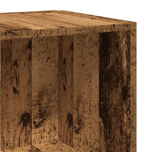 Γωνιακό ντουλάπι παλιό ξύλο 33x33x100 cm Ξύλο μηχανής - Pakobazaar