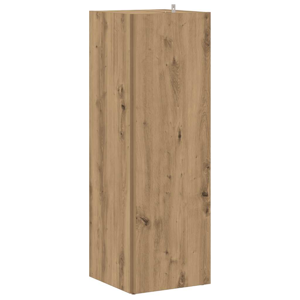 Γωνιακό ντουλάπι Artisan Oak 33x33x100 cm Κατασκευασμένο ξύλο - Pakobazaar