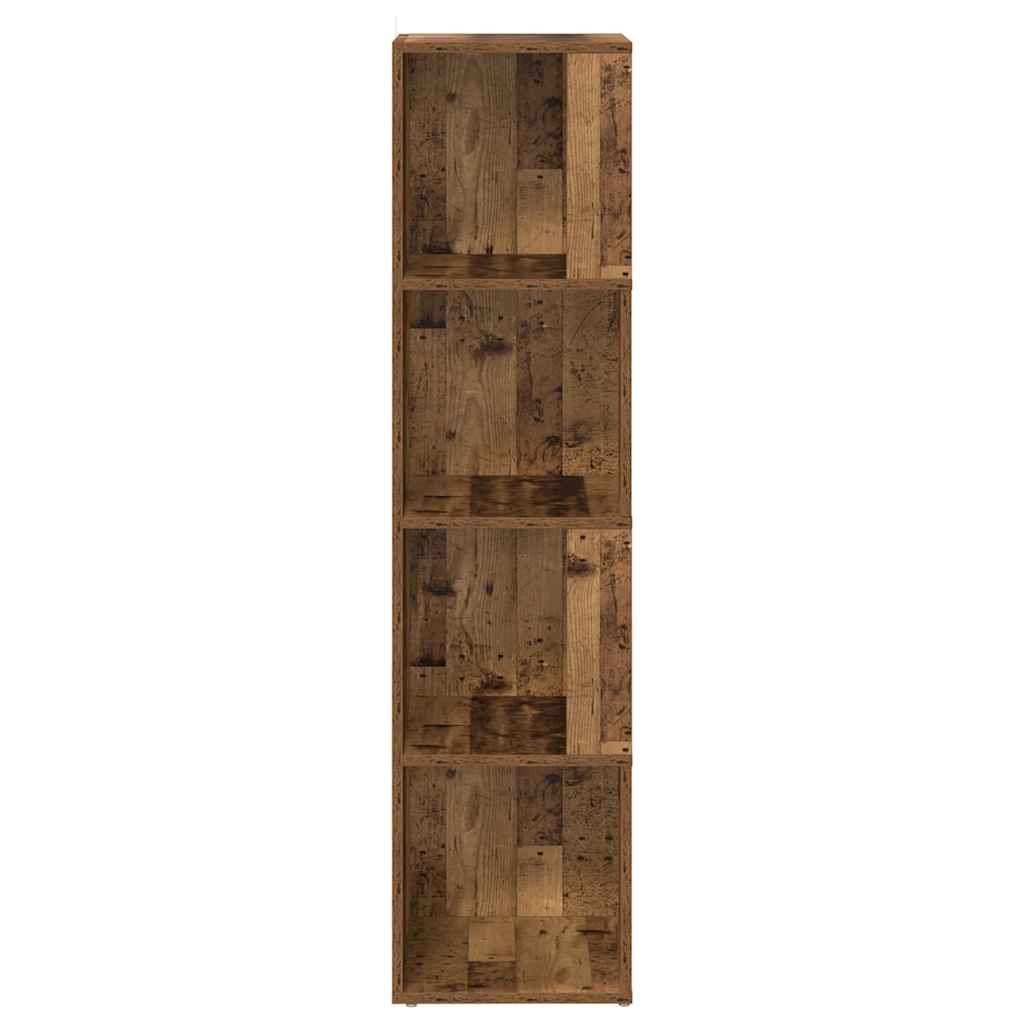 Ντουλάπι Γωνία Παλιό Ξύλο 33 x 33 x 132 εκ. από Μοριοσανίδα - Pakobazaar