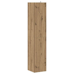 Γωνιακό ντουλάπι Artisan Oak 33x33x165 cm Κατασκευασμένο ξύλο - Pakobazaar