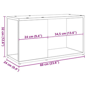 Έπιπλο Τηλεόρασης Παλιό Ξύλο 60 x 24 x 32 εκ. από Μοριοσανίδα - Pakobazaar