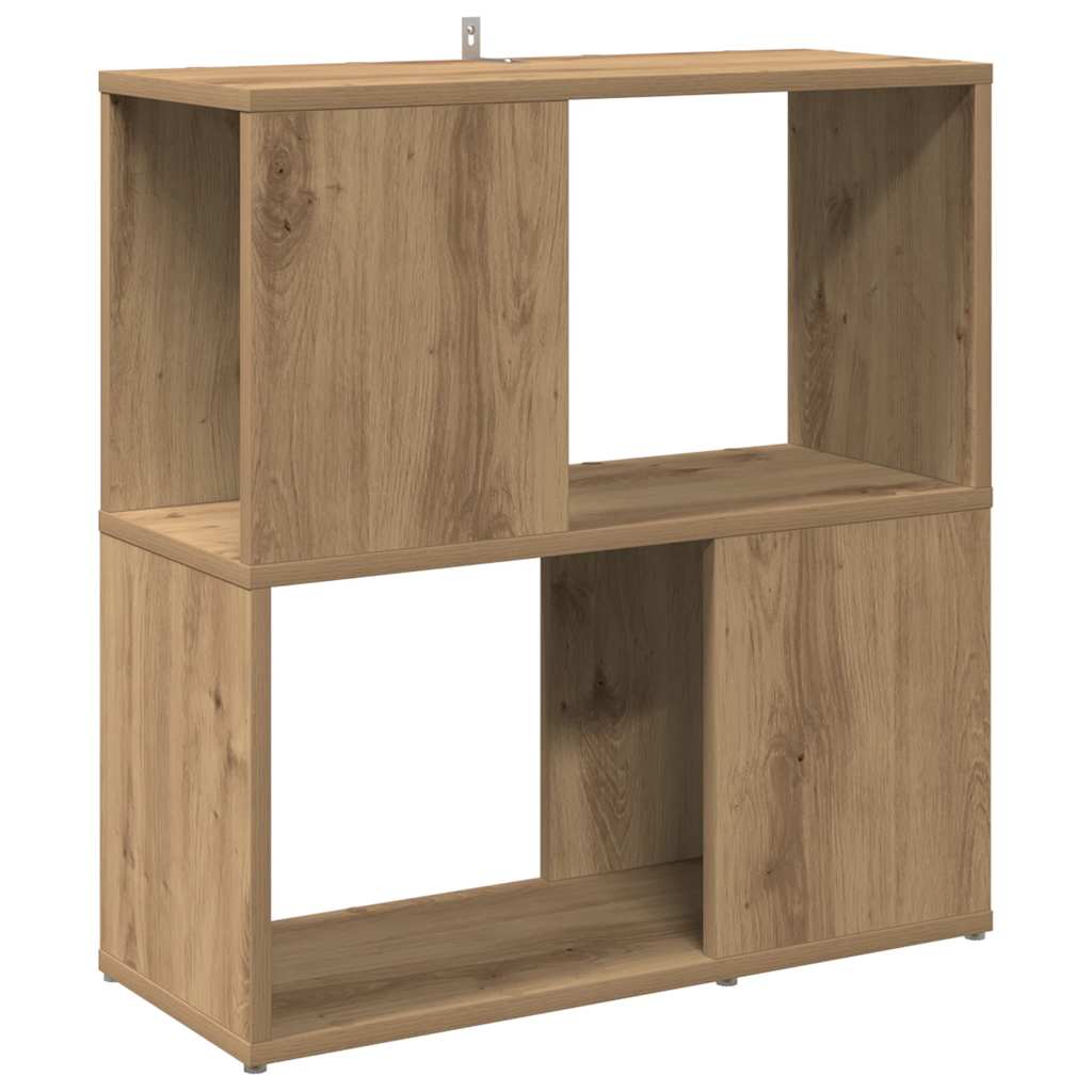 Βιβλιοθήκη Αρτισιανή Δρυς 60 x 24 x 63 εκ. Επεξεργ. Ξύλο