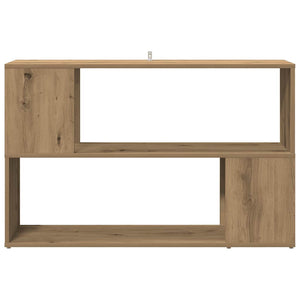 Βιβλιοθήκη Αρτισιανή Δρυς 100x24x63 εκ. Επεξεργ. Ξύλο