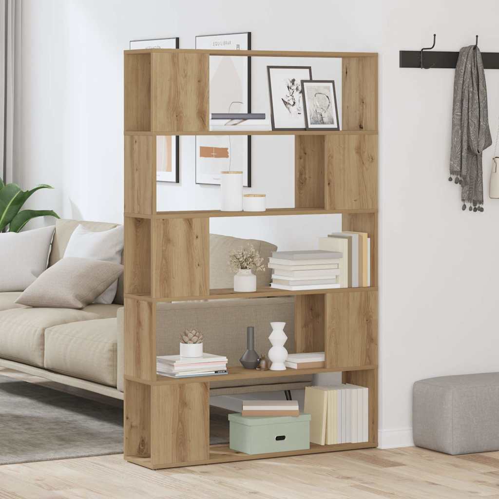 Ντουλάπι βιβλίων/διαχωριστικό δωματίου Artisan Oak 100x24x155cm