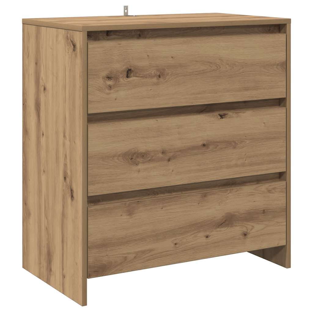 Μπουφές Artisan Δρυς 70x41x75 εκ. από Επεξεργασμένο Ξύλο - Pakobazaar