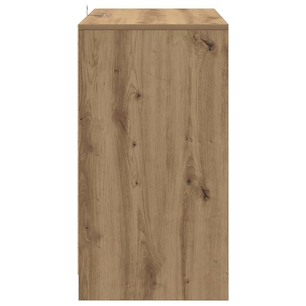 Μπουφές Artisan Δρυς 70x41x75 εκ. από Επεξεργασμένο Ξύλο - Pakobazaar