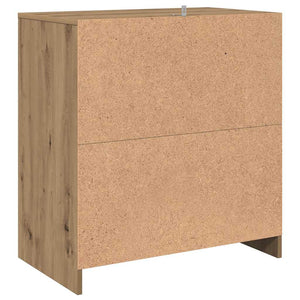 Μπουφές Artisan Δρυς 70x41x75 εκ. από Επεξεργασμένο Ξύλο - Pakobazaar
