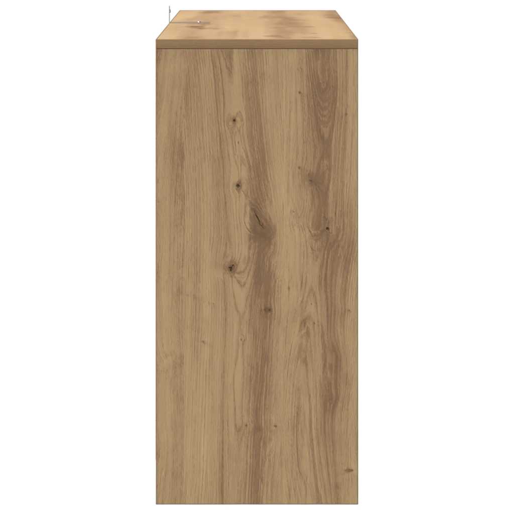 Μπουφές Αρτισιανή Δρυς 102x33x75 εκ. από Επεξεργασμένο Ξύλο - Pakobazaar